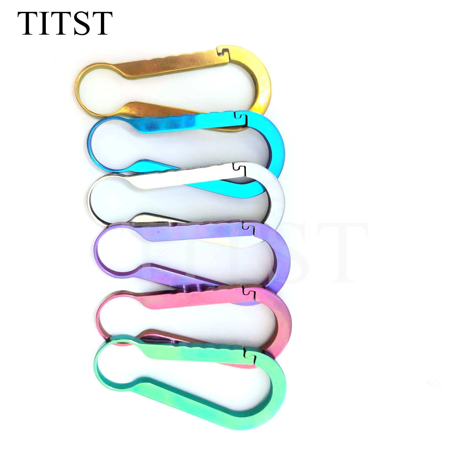 Брелок для ключей из титанового сплава 2 шт. | Обустройство дома