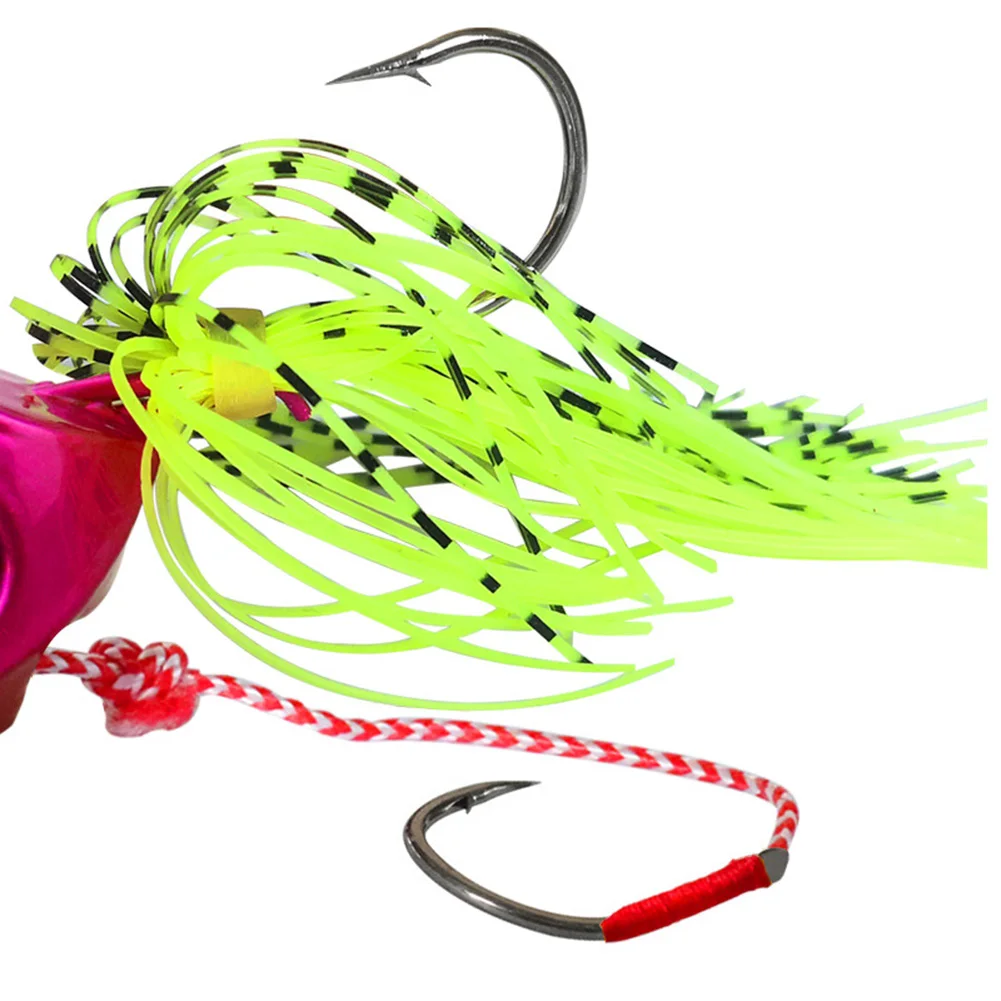 6 см водный Jig Head рыболовная приманка с юбкой снасти Craft 40-100 г свинцовая