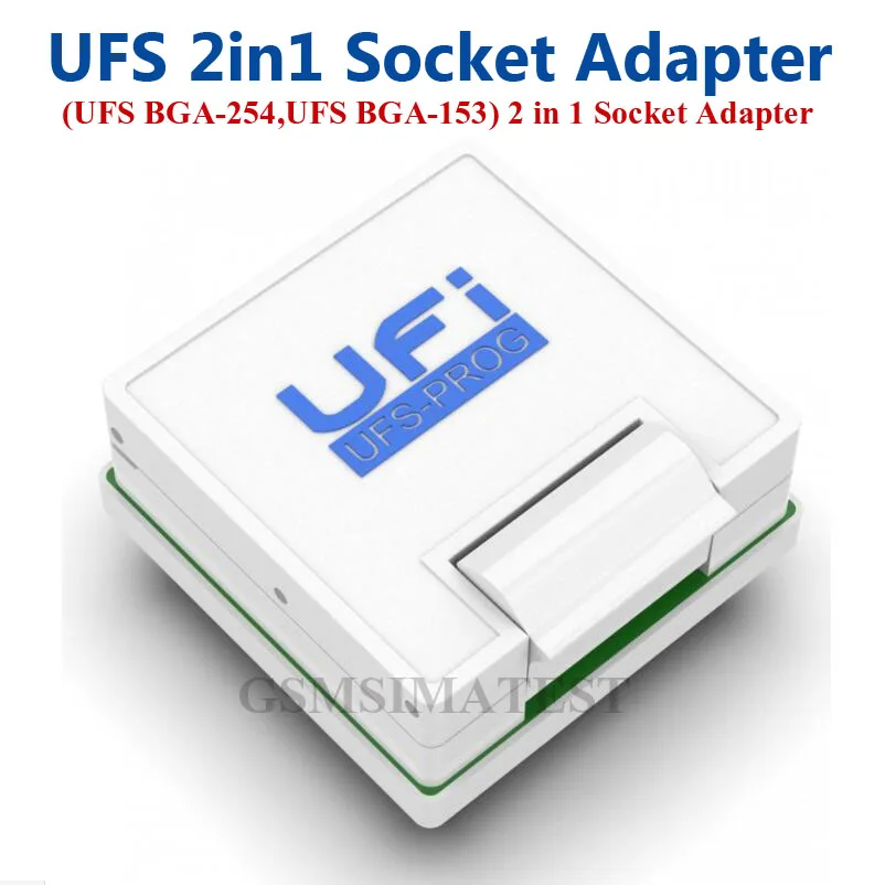 UFI коробка UFS ящик для инструментов Prog 153 + 254 адаптер розетки (UFS BGA ) 2 в 1 - купить по
