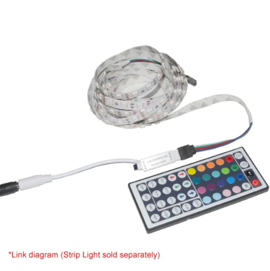 Foxanon RGB контроллер Динамические режимы и Цвет DC smart 12 в 44 клавиши Диммер для 5050 3528