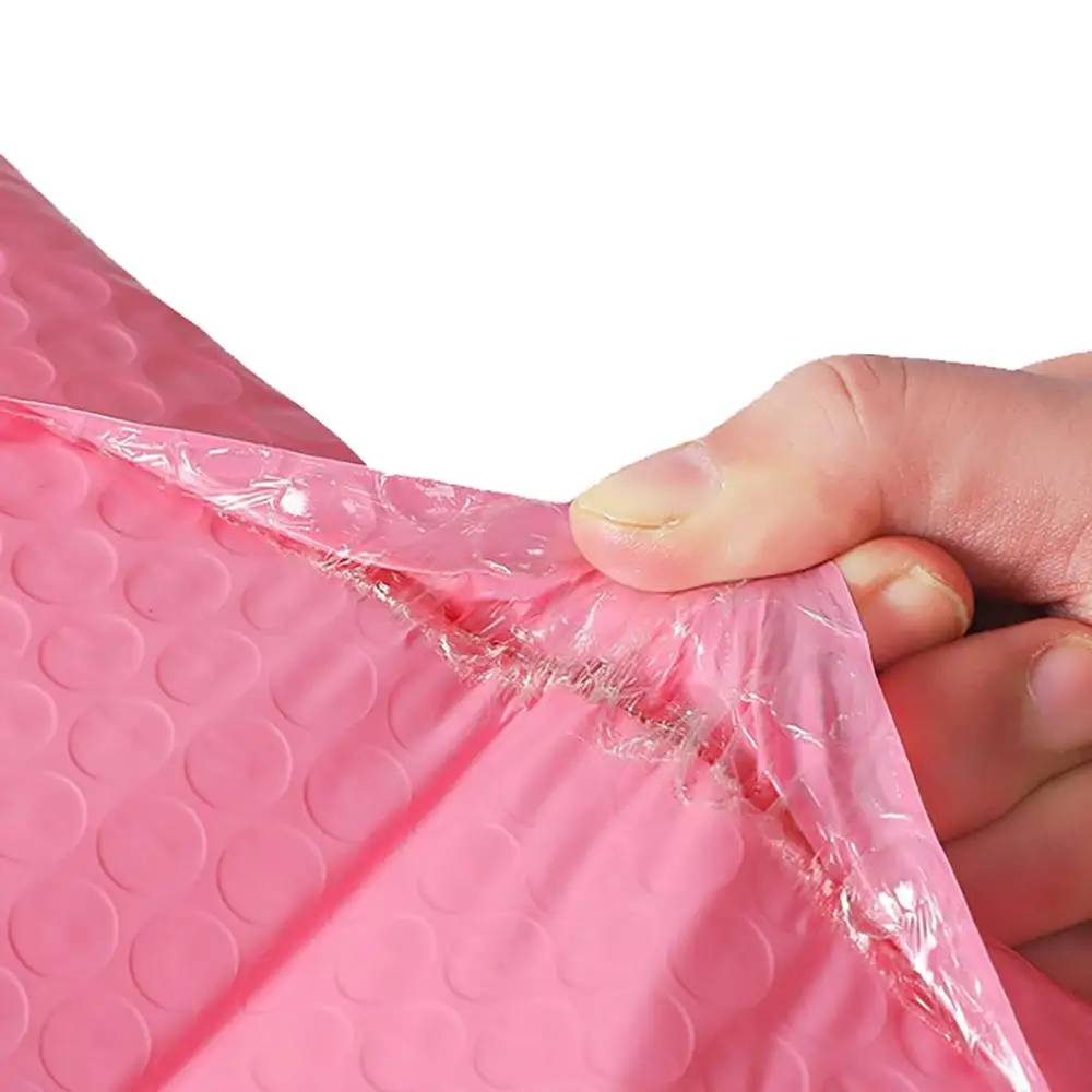 30pc Pink Foam Envelope Bags Self Seal Mailers Padded Shipping Envelopes with Bubble Mailing Bag Packages Gift | Дом и сад