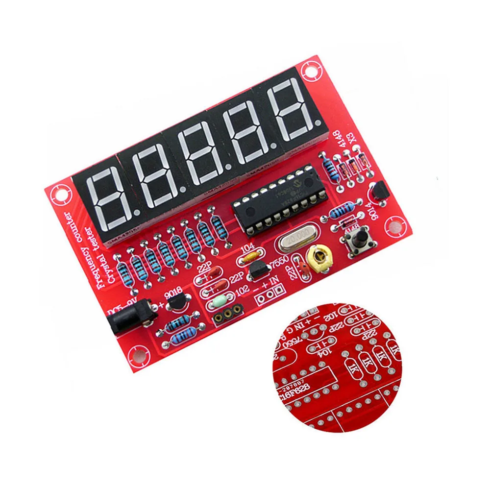 1 Гц 50 МГц Кристальный измеритель частоты измерения для осциллятора пять