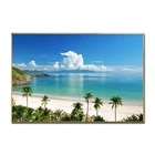 Фоны для фотографирования морские волны Wall Art лист океан пейзаж, Картина на холсте Nordic Плакаты и принты декоративные картины, украшения для дома Cuadros