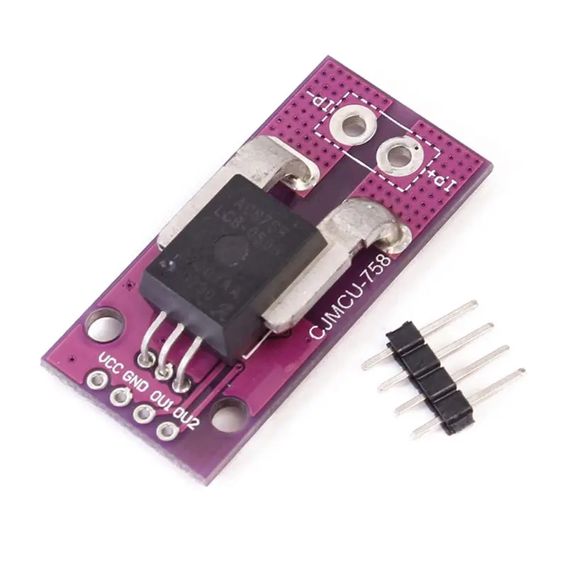1 шт. CJMCU 758 ACS758LCB 050B PFF T лайнер зал датчик тока модуль электронный DIY Замена платы