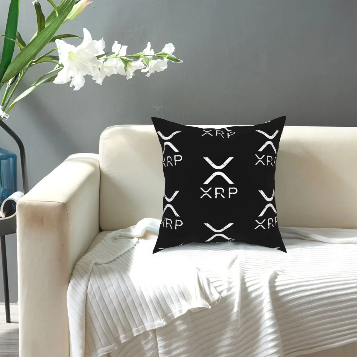 Криптовалюта XRP Ripple криптовалютическая диванная подушка чехол для дома дивана