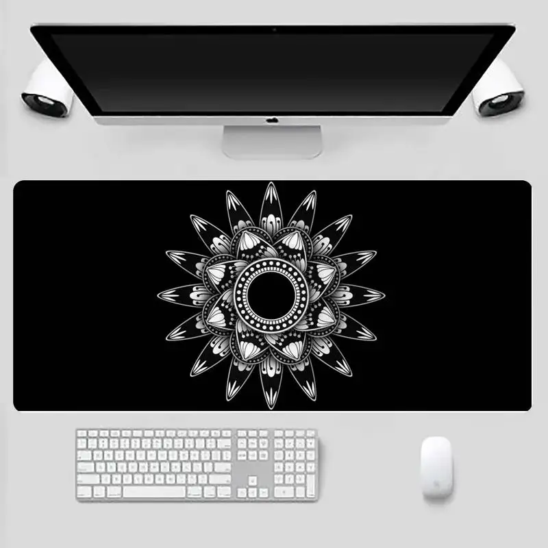 

DIY art Color mandal Customized Computer Laptop Anime Protect Game Office Work Mouse Mat pad X XL Non-slip Laptop Cushion