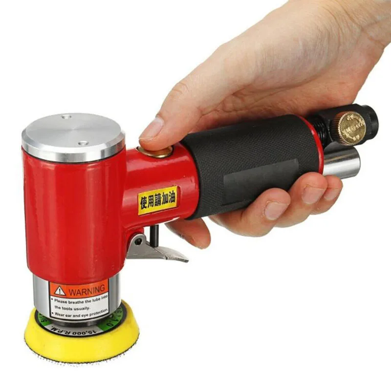 

2inch 3inch Mini Air Sander Kit Pad Eccentric Orbital Dual Action Pneumatic Polisher Polishing Buffing Tools For Auto Body