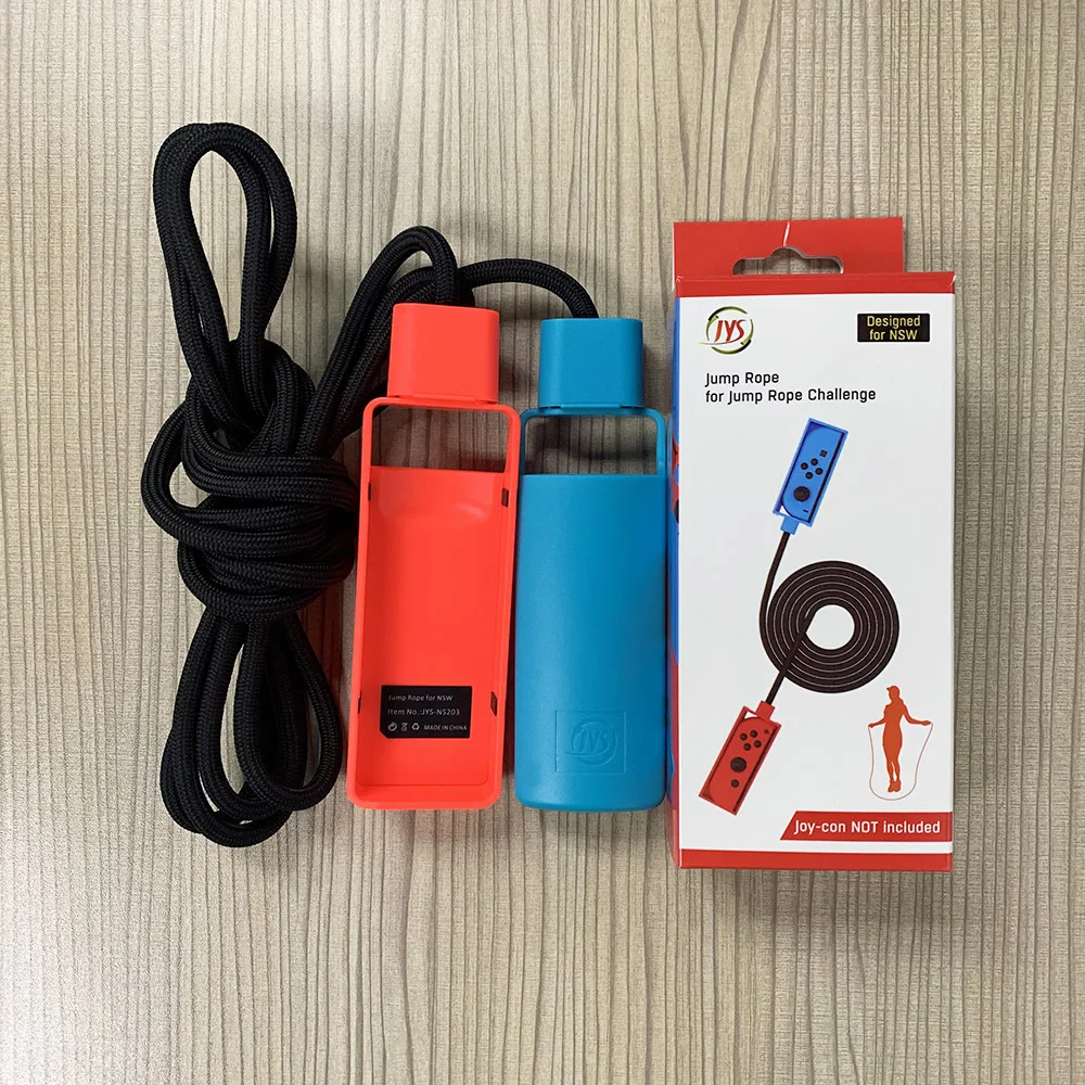 Скакалка с короткой ручкой Спортивная левой и правой ручками NS joycon | Электроника