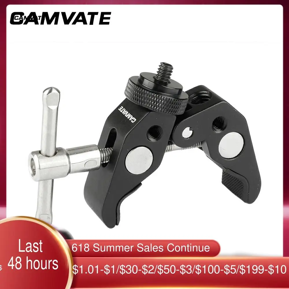 Многофункциональный Супер крабовый зажим CAMVATE с двойным разъемом 1/4 &quot 20
