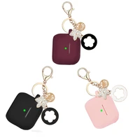 case for airpods 3 airpods 3rd generation silicone cases cover with accessories girl bling keychain