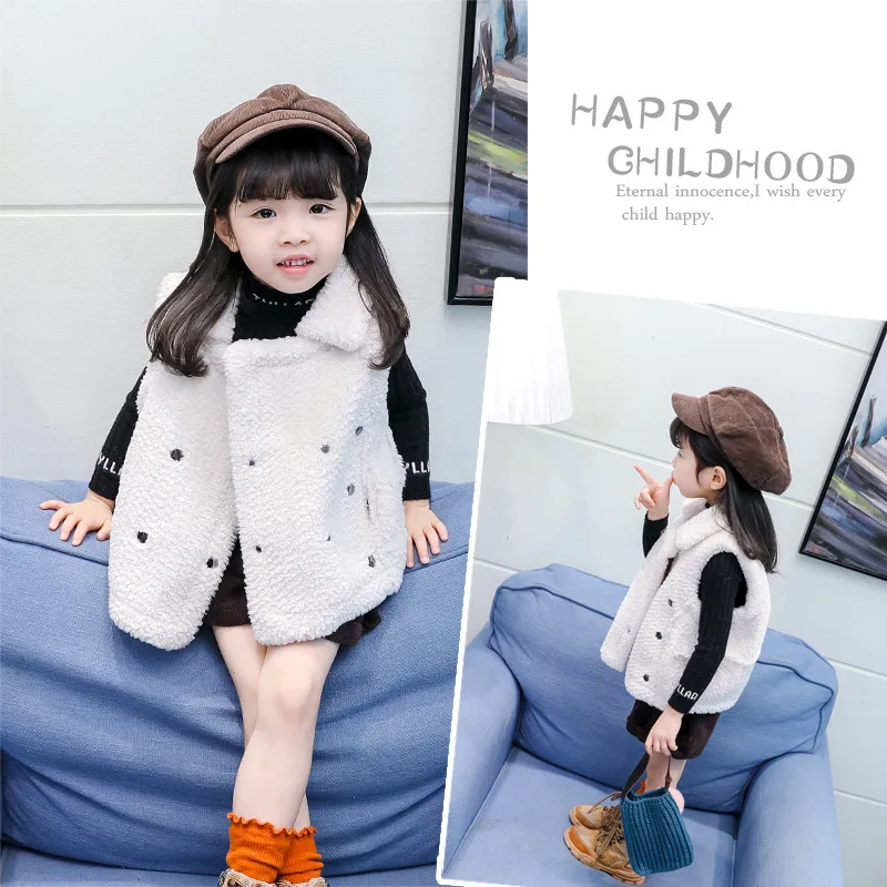 1 шт. женский кашемировый жилет из шерсти и меха с заклепками|Жилеты| |