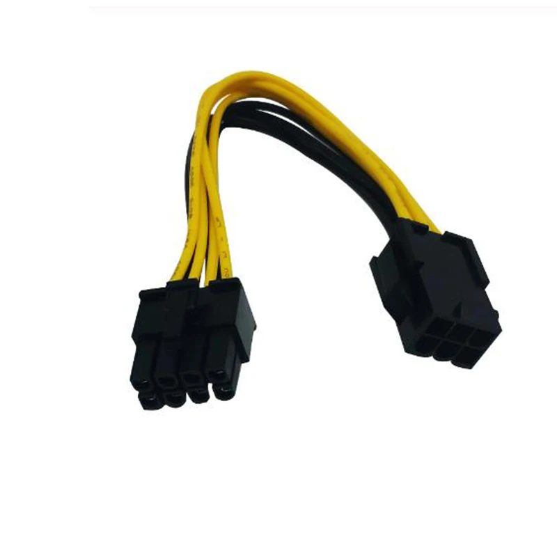 PCI Express E 6 контактный 8 адаптер питания для графической карты конвертер с кабелем 20
