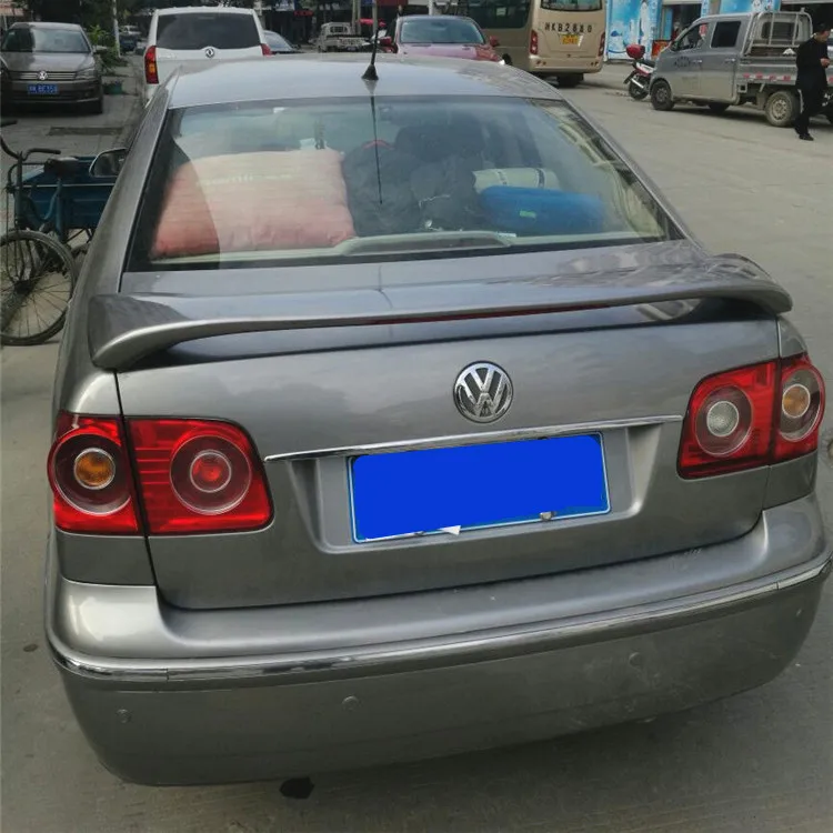Спойлер для Polo 2003 2009 Volkswagen sedan спойлер ABT из АБС пластика цвет заднего крыла