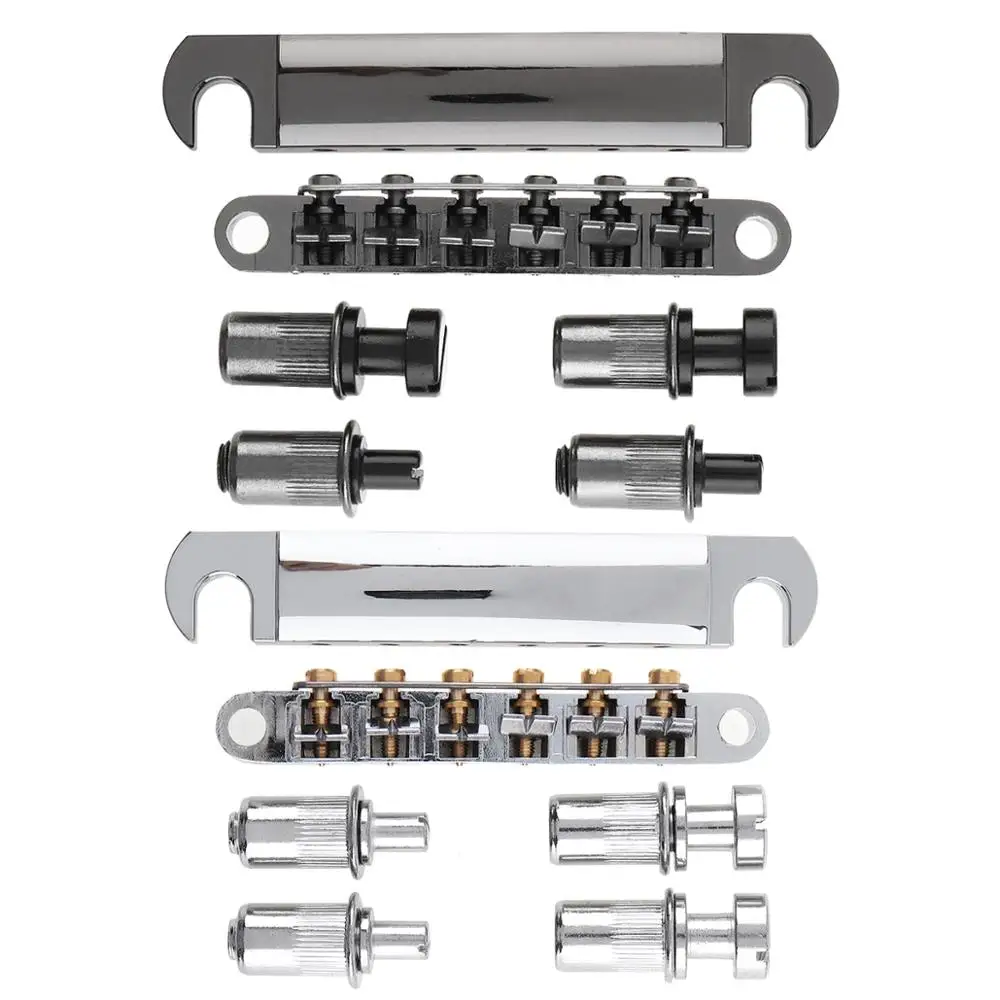 6 струн цинковый сплав электрогитара хвостовая часть мостовое седло стопорный