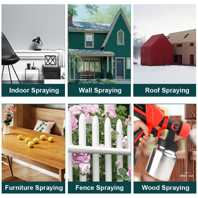 Электрический пистолет-распылитель WISEUP 1000 мл беспроводная автомобильная