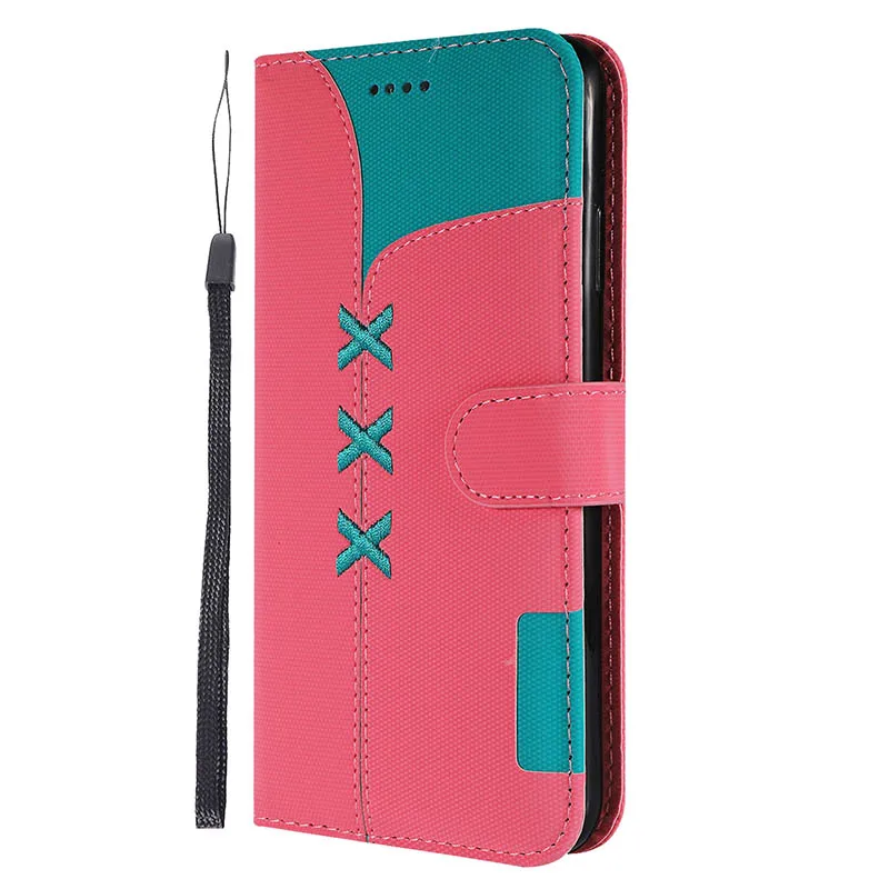 Pink-GH Чехол-портмоне с функцией подставки чехлы для huawei P30 lite чехол Ретро-книга слот для карт чехол для Honor 10 Lite P smart P20 Pro Nova 3e 4E Coque - Цвет: Pink-GH