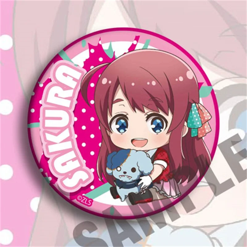 Японское аниме зомби Земля Сага ZOMBIELAND минимото Сакура косплей Бридж