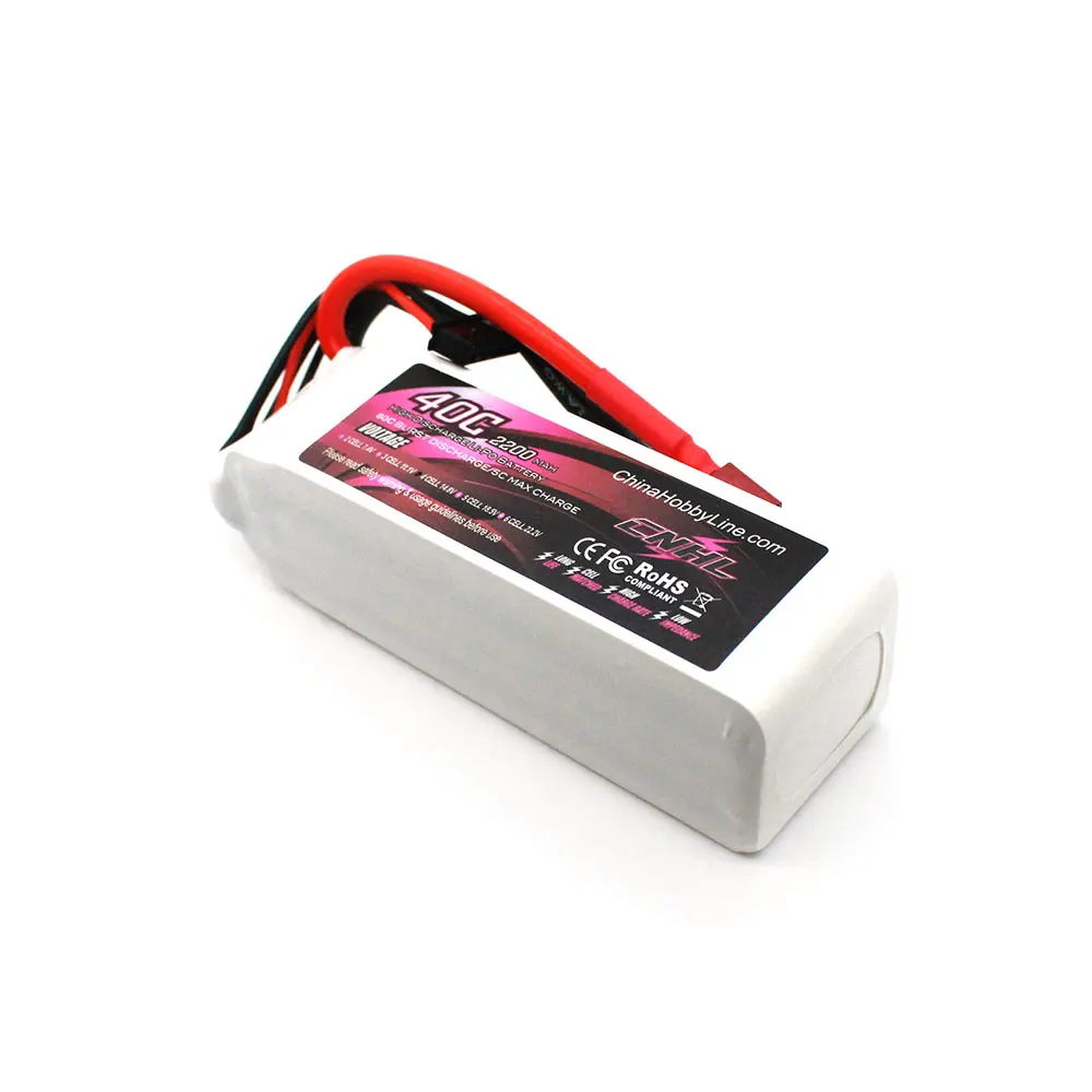 2 шт. CNHL 2200 мА/ч 14 8 V 4S 40C Lipo Батарея для самолета вертолета Jet Edf WithT штепсельной