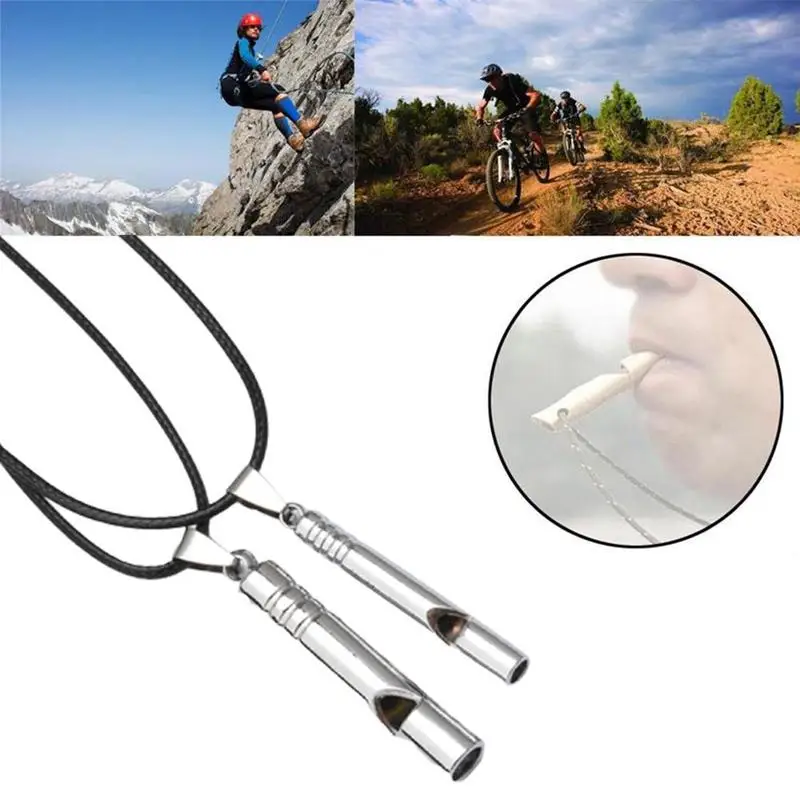 Портативный свисток из цинкового сплава для активного отдыха брелок рефери EDC