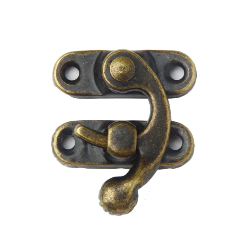 Бронзовая железная застежка защелка для коробки замок защелки подарочные