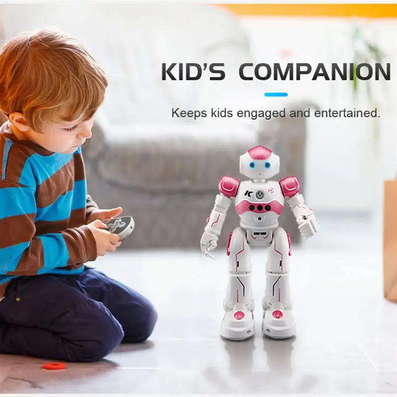 LEORY RC Robot Intelligent Programming Remote Control Robotica Toy Biped Humanoid Robot For Children Kids Birthday Gift Present enlarge
