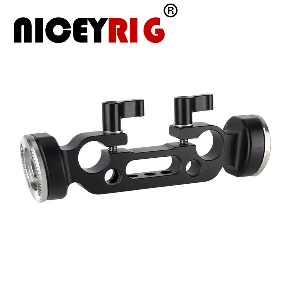 NICEYRIG 15 мм стержневой зажим со стандартной розеткой ARRI M6 для ручки с сыром