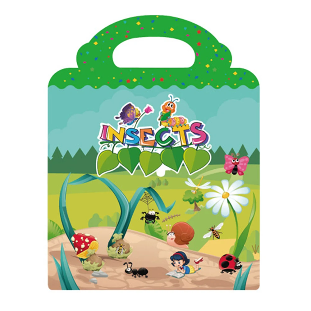 

Многоразовые Детские дневные забавные головоломки, игры для самостоятельного обучения, обучающие игрушки для детей, товары для раннего обу...