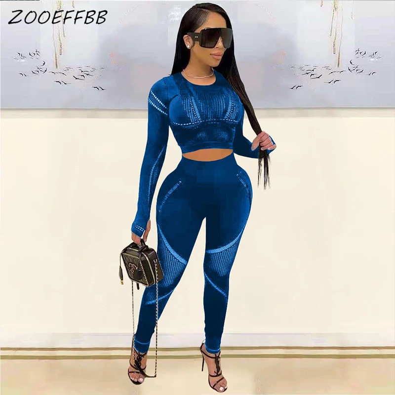 

Женский спортивный костюм с длинным рукавом ZOOEFFBB