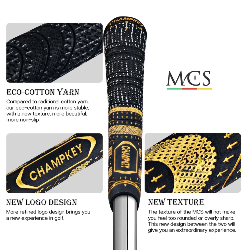 1 шт Мульти Смесь клюшка для гольфа среднего размера рукоятка клюшки 10 Цвета Champkey