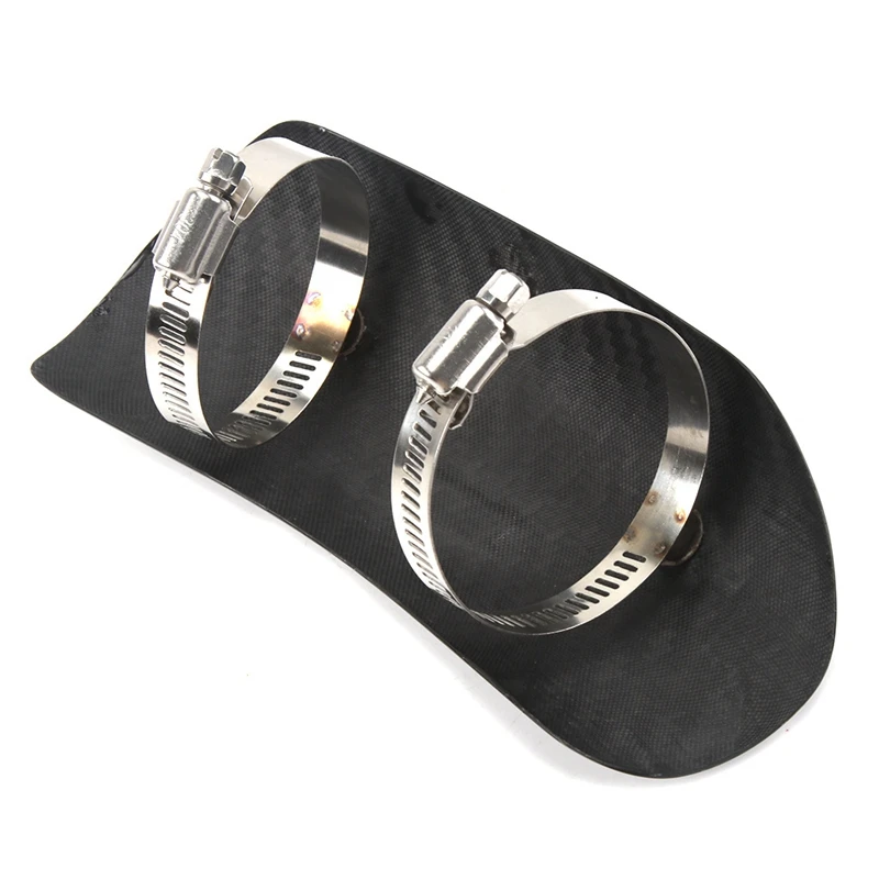 

Motorcycle Exhaust Pipe Carbon Fiber Protector Heat Shield Cover Guard Anti-Scalding Cover for Yamaha Kawasaki Honda