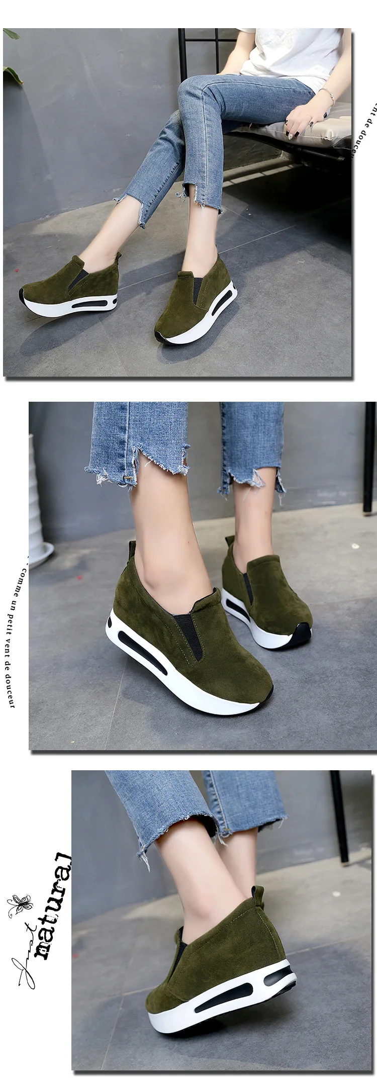 

Korean Version of Sports and Leisure Running Shoes Female Summer 2019 Autumn New Breathable Student Wild Lazy Women's Shoes