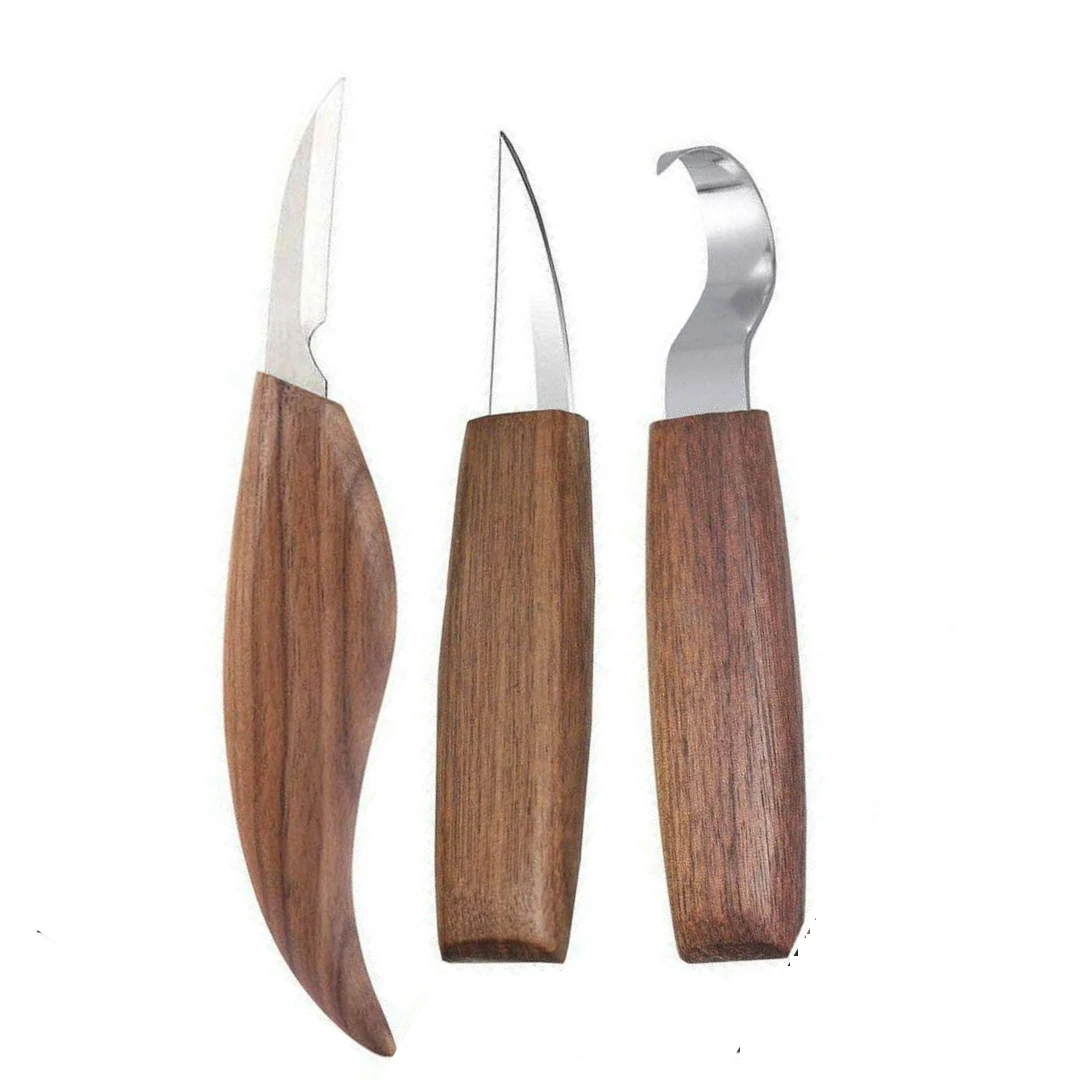 6 шт. набор для деревообработки резьбы по дереву ручной долото нож с острыми