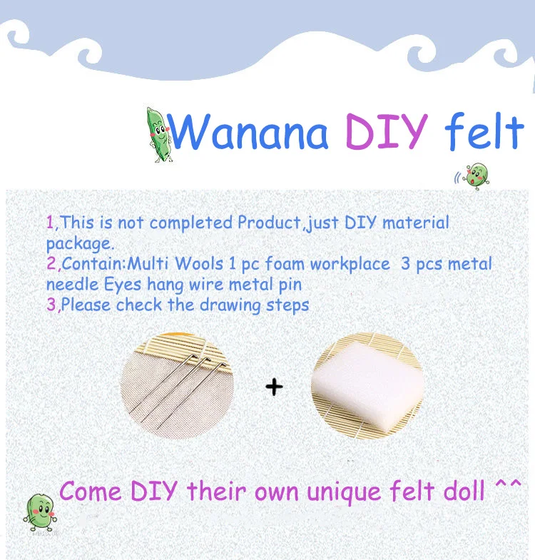 Мультфильм лиса Незаконченный DIY ручной работы милый Единорог игрушка кукла