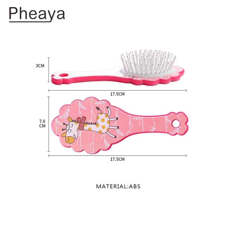 Расческа для волос детская с мультипликационным принтом Антистатическая |