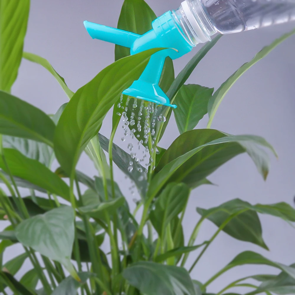 Насадка для полива сада пластиковый спринклер 2 в 1 банки бутылки с водой крышка