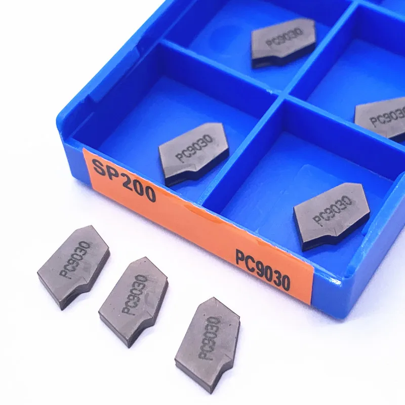 SP200 NC3020/NC3030/PC9030 Slotted Carbide Inserts Parting and grooving metal Tool Lathe turning tool | Инструменты