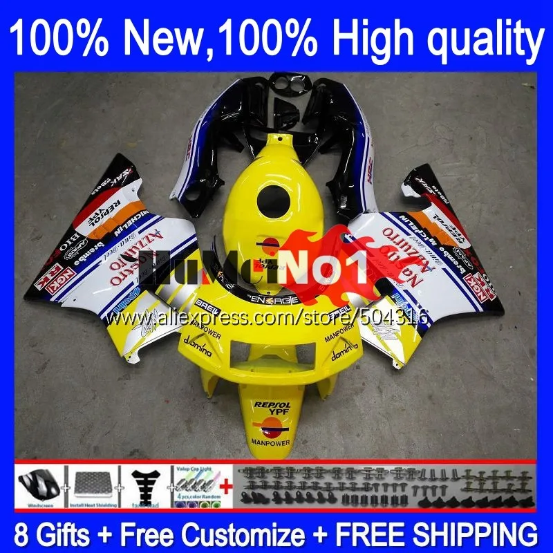 

Body For HONDA NSR250R NS250 NSR 250 NSR 250R 1988 1989 131MC.3 MC16 MC18 PGM2 NSR250 R RR NSR250RR 88 89 Fairing yellow white