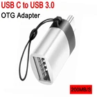 Переходник с Mini USB C на USB OTG, переходник с USB C типа C на OTG, для телефонов на Android, планшетов, ноутбуков, мышей, U-Disk