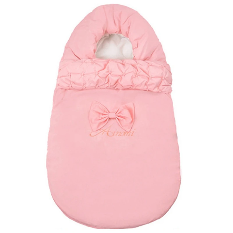 

Спальный мешок AINOMI детский из полиэтилена и хлопка, дышащий, для осени и зимы, стеганое одеяло для коляски