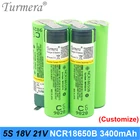 Аккумуляторная батарея 18650 5s 18v 21v ncr18650b 3400mah 18v 21v, Сварочная батарея для пылесоса, отвертки, батарея на заказ, Новинка