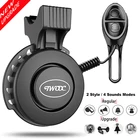 Ультралегкий велосипедный электрический звонок с USB-зарядкой, мини Электрический высокий децибел, водонепроницаемый велосипедный звонок, Аксессуары для велосипеда