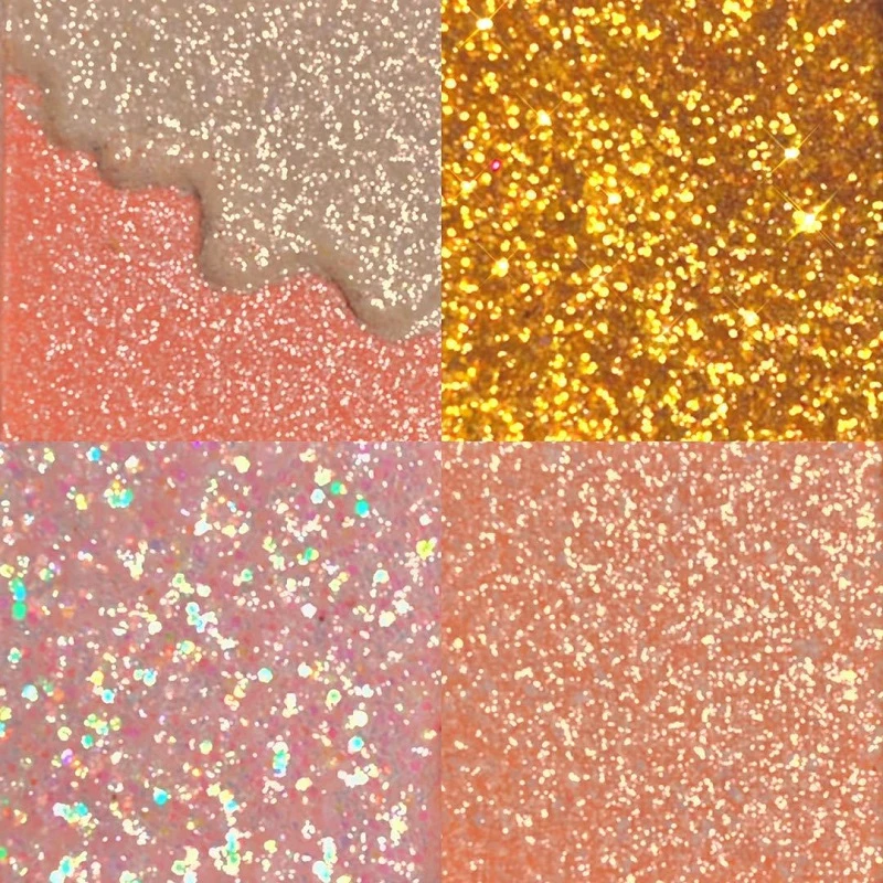 Палетка теней для век с алмазным блеском 20 цветов блестящие пигментированные