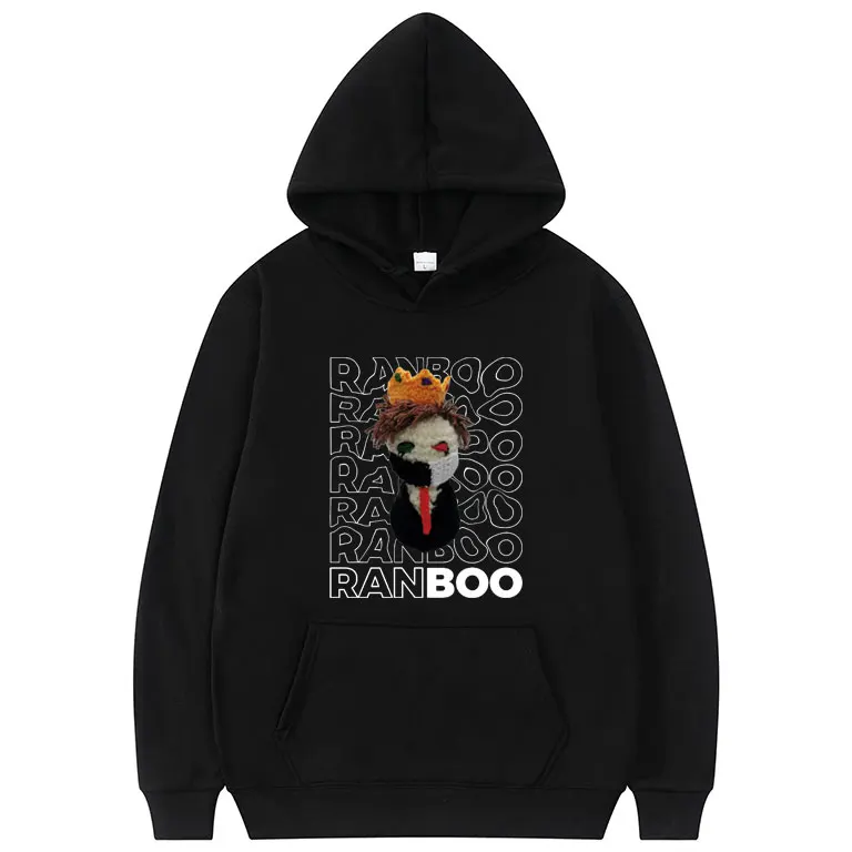 

Quackity My Beloved Hoodie Cartoon Ranboo Print Hoodies Men Women High Quality Cotton Streetwear New Games Dream Smp Sweatshirt