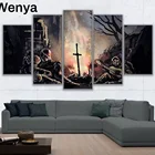 5 шт., настенные картины Темные души