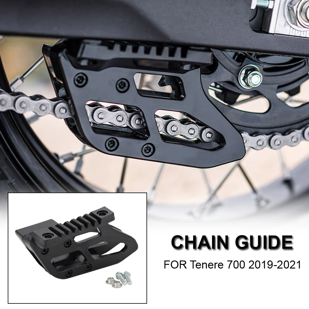 

For YAMAHA Tenere 700 TENERE700 XTZ XT700Z T 7 2019-2021 Motorcycle Chain Guide Pulley Protector Plate Stabilizer