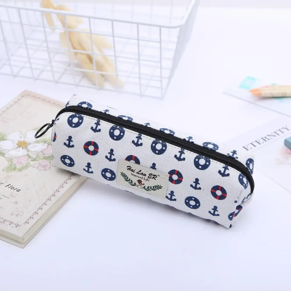 Прогноз погоды ботинки темно синего цвета Карандаш Чехол большая емкость ручка