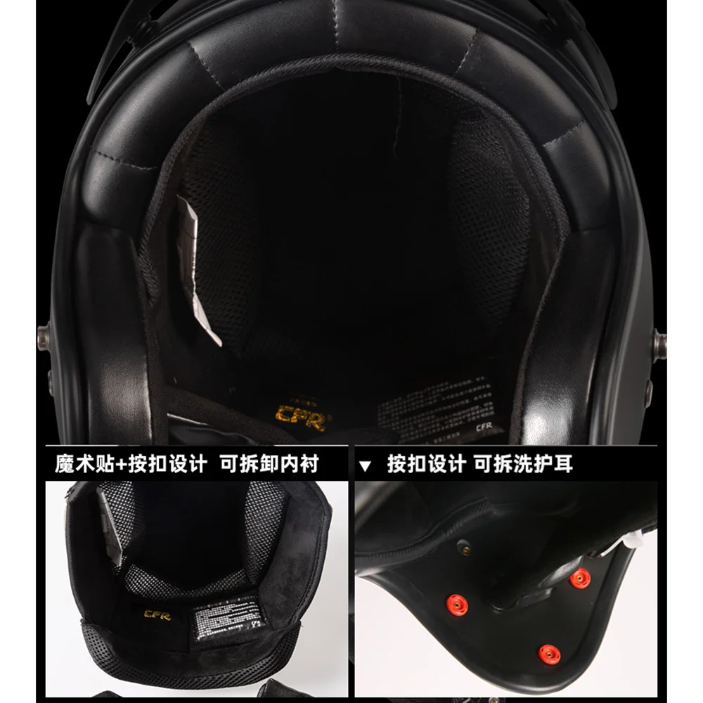 Мотоциклетный шлем модульный двойной полушлем для мотокросса мужчин и женщин