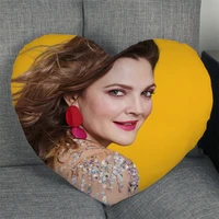 drew barrymore pillow slips heart shape pillow covers bedding comfortable cushiongood for sofahomecar high quality pillow ca