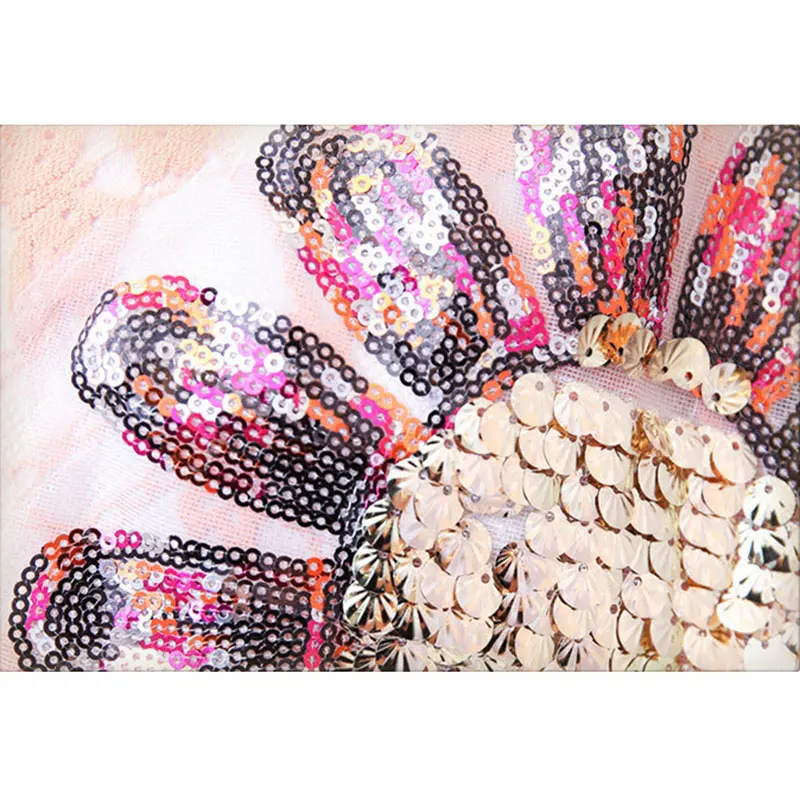 

XITAO New Lace Dress Sequins Splicing Flowers Summer Fashion Western Style Two-piece Suit Women Loose Temperament CLL1189