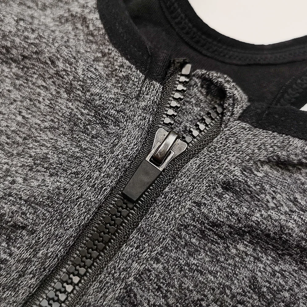 Женские спортивные бюстгальтеры на молнии с эффектом пуш ап дышащие топы для